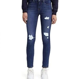 Levi's 311 Shaping Skinny Distressed Ankle Jeans NWOT